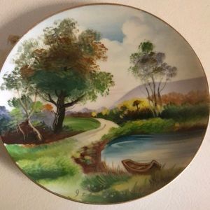 China plate. Vintage. Collector item.
